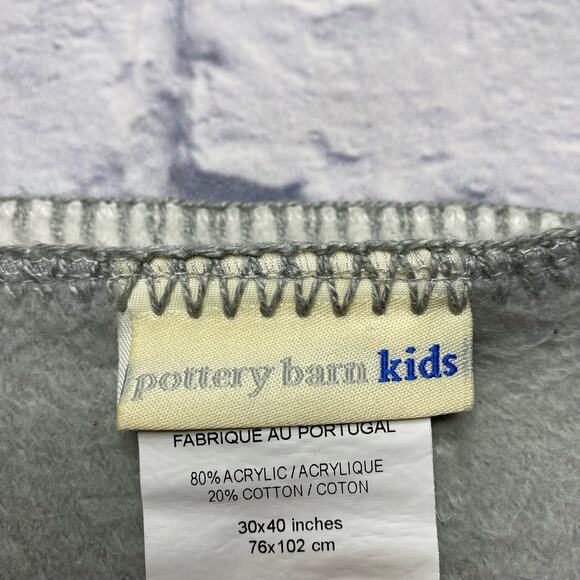 Pottery Barn Kids Stroller Blanket In Gray - Picture 5 of 5